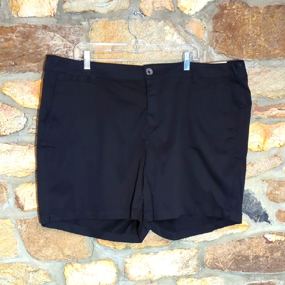 Lane Bryant Classic Black Shorts